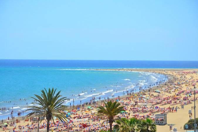 Bungalow Playa Del Ingles Santa Fe 56 Kültér fotó